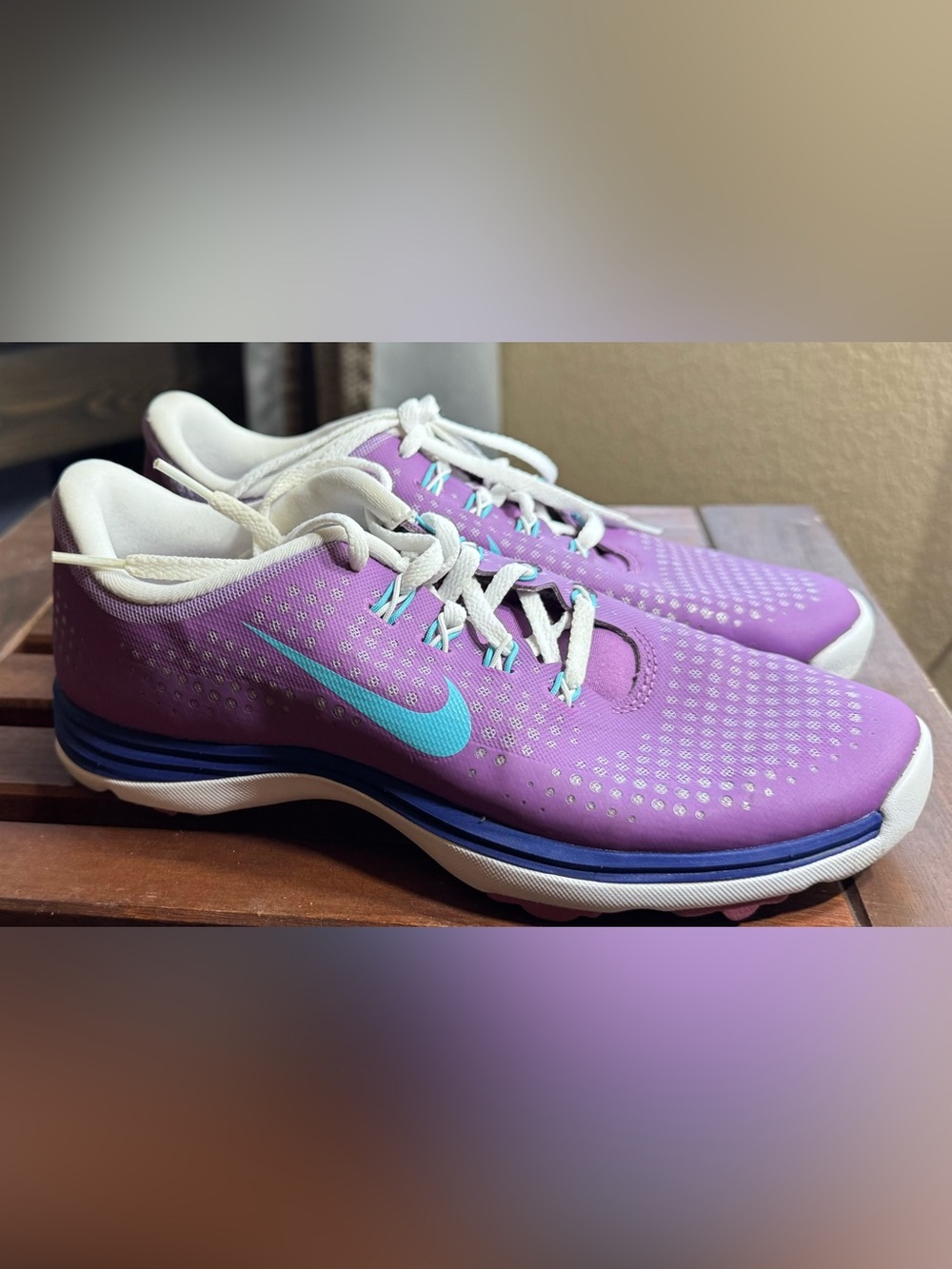 Women’s Nike LUNARLON Golf Shoes Size 6.5